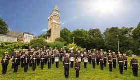 Das Orchester der Show- & Marchingband Iserlohner Stadtmusikanten 1995 e. V.