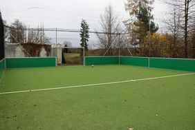 Das neue Kleinspielfeld am Bieberberg.