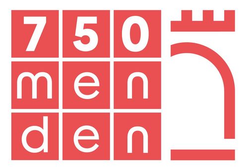 Logo zum Stadtjubiläum 750 Jahre Menden (Sauerland)