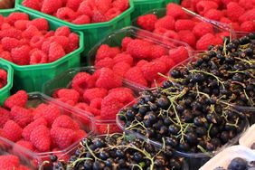 Obst auf dem Mendener Wochenmarkt