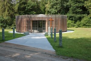 Das Kolumbarium auf dem städtischen Waldfriedhof "Am Limberg"