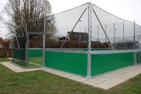 Das neue Kleinspielfeld in Bösperde