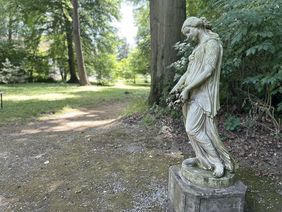Der Englische Garten von Gut Rödinghausen. 