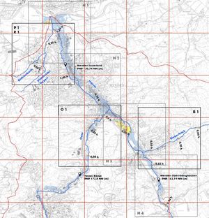 Hochwassergefahrenkarten - Übersichtsplan