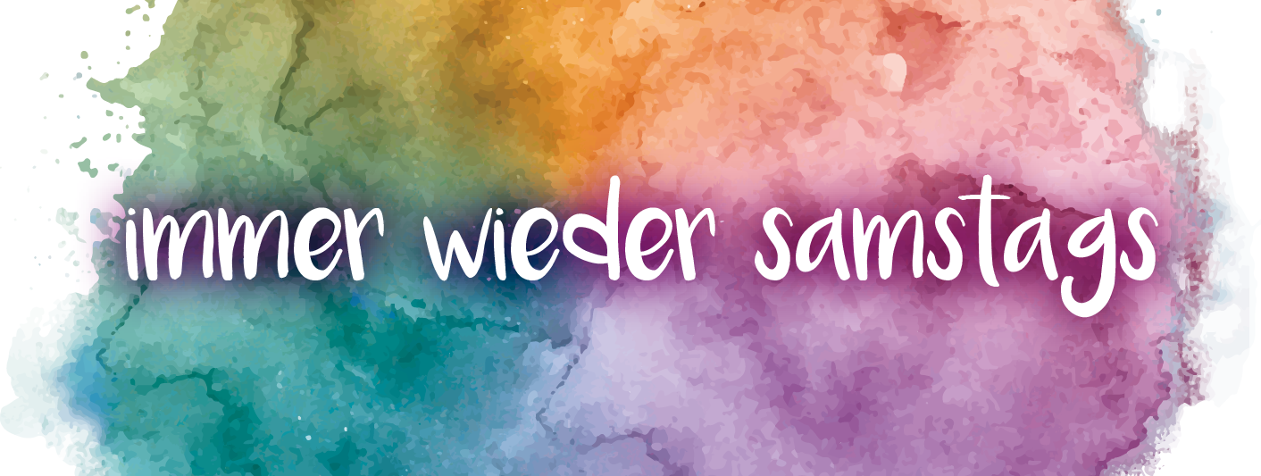 Logo der Veranstaltungsreihe "immer wieder samstags"