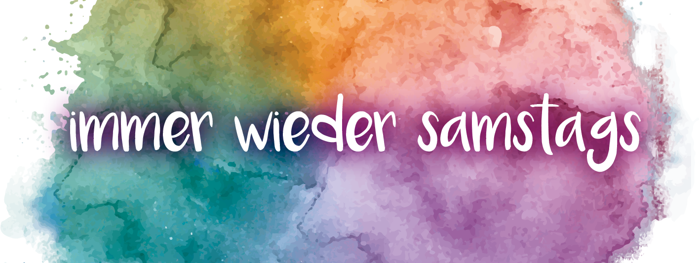 Logo der Veranstaltungsreihe "immer wieder samstags"