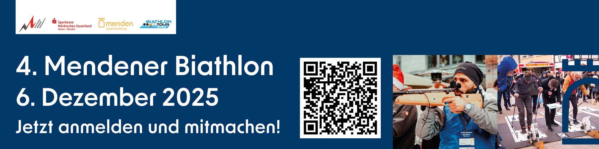 4. Mendener Biathlon, 6. Dezember 2024 - Jetzt anmelden und mitmachen!