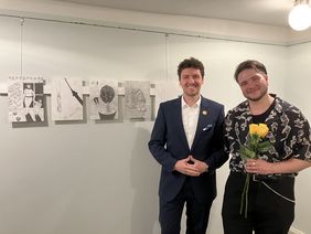 Eden Nael Liedtke ist glücklicher Gewinner des MKK-Stipendiums