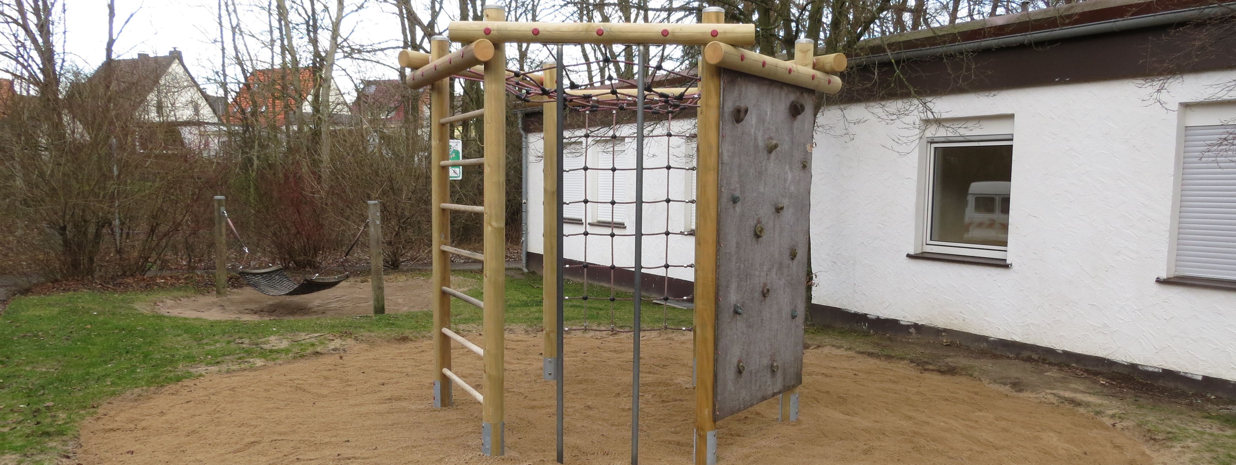 Spielfläche am Treffpunkt Platte Heide