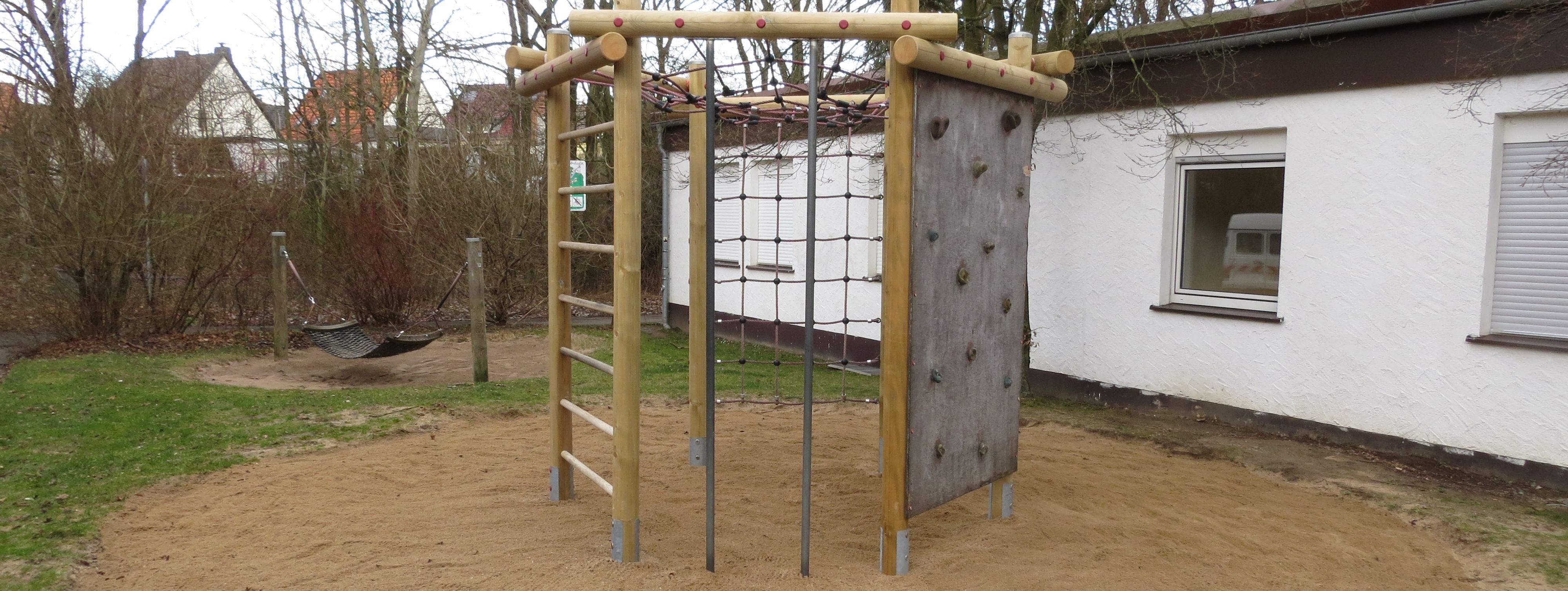 Spielfläche am Treffpunkt Platte Heide