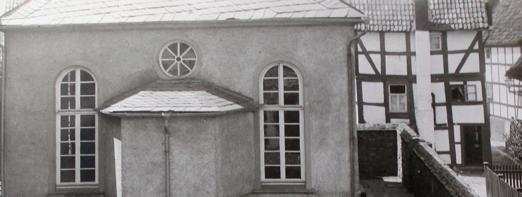 Die Synagoge stand in der Hochstraße in Menden. Foto: Stadtarchiv