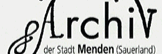 Logo des Mendener Stadtarchivs