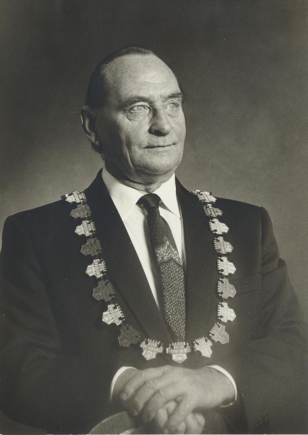 Bürgermeister Ernst Eisenberg