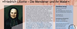 Gut Rödinghausen Vortragsabend mit Jutta Törnig-Struck - Friedrich Lilotte - die Mendener und ihre Maler