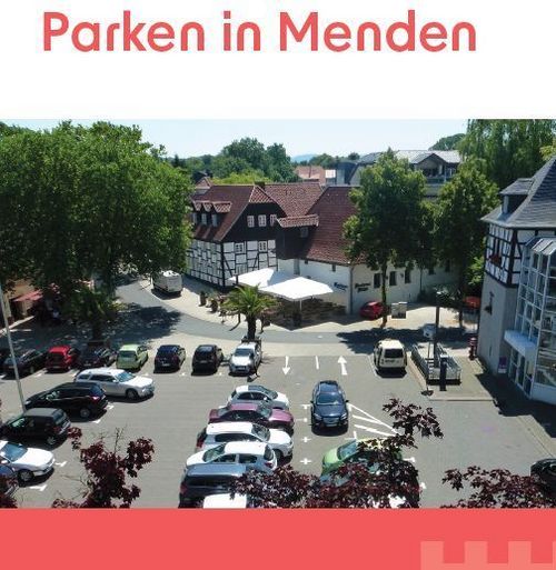 Ausschnitt aus dem Titelbild des Parkplatzplans