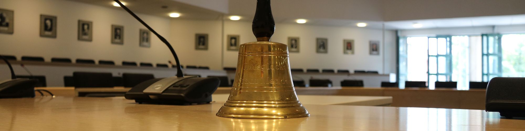 Glocke des Bürgermeisters im Ratssaal