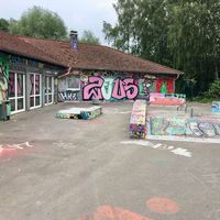 Skate- und Sprühfläche am Treff Bösperde