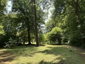 Der Englische Garten von Gut Rödinghausen.