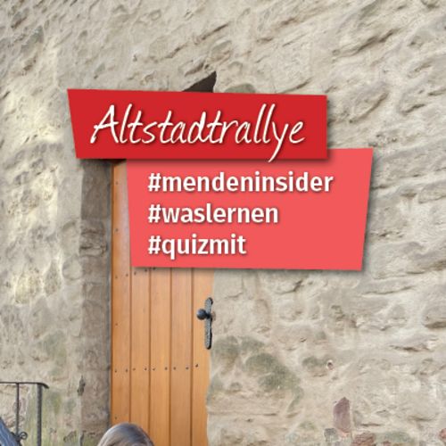 Ausschnitt aus dem Titelbild der Altstadtrallyebroschüre