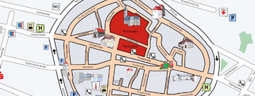Übersichtskarte zum Kinderflohmarkt am 23. August 2025
