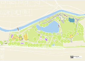 Vorentwurfsplanung zur Umgestaltung des Freizeitzentrums Biebertal.