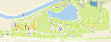 Vorentwurfsplanung zur Umgestaltung des Freizeitzentrums Biebertal.