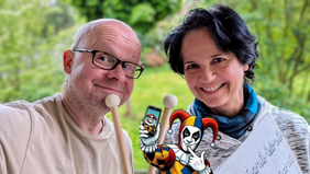 Eulenspiegel lebt - Musikalische und literarische Verrücktheiten von und mit Sabine Thielmann und Leslie Sternenfeld