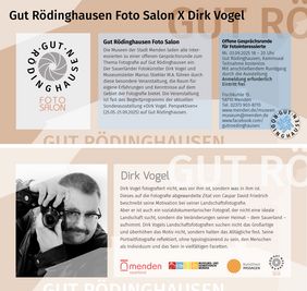 Einladung zur Veranstaltung "Gut Rödinghausen Foto Salon X Dirk Vogel"