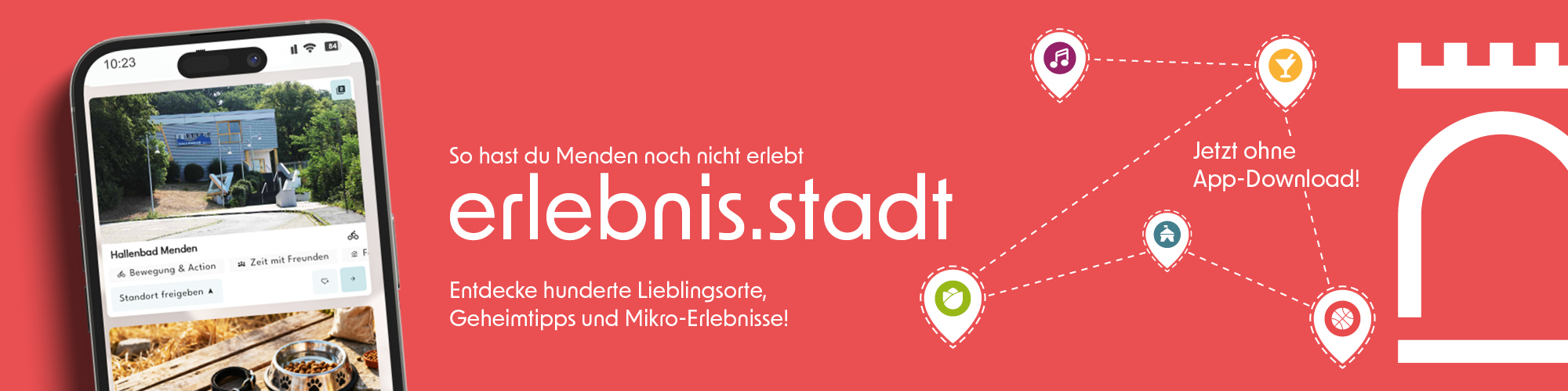 erlebnis.stadt - Entdecke hunderte Lieblingsorte, Geheimtipps und Mirko-Erlebnisse!